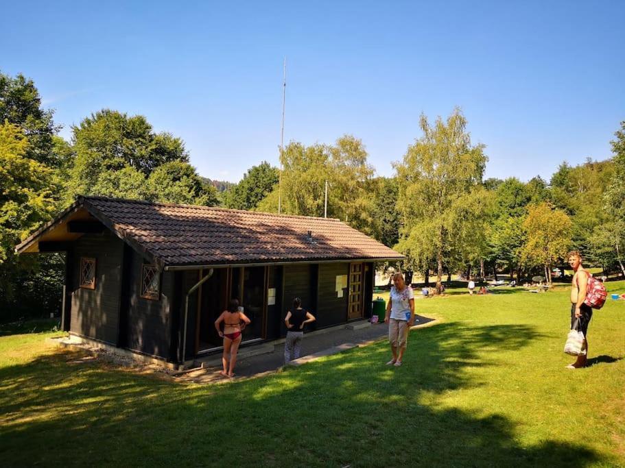 Ferienhaus Lena Im Sauerland Direkt Am Hennesee Мешеде Екстер'єр фото